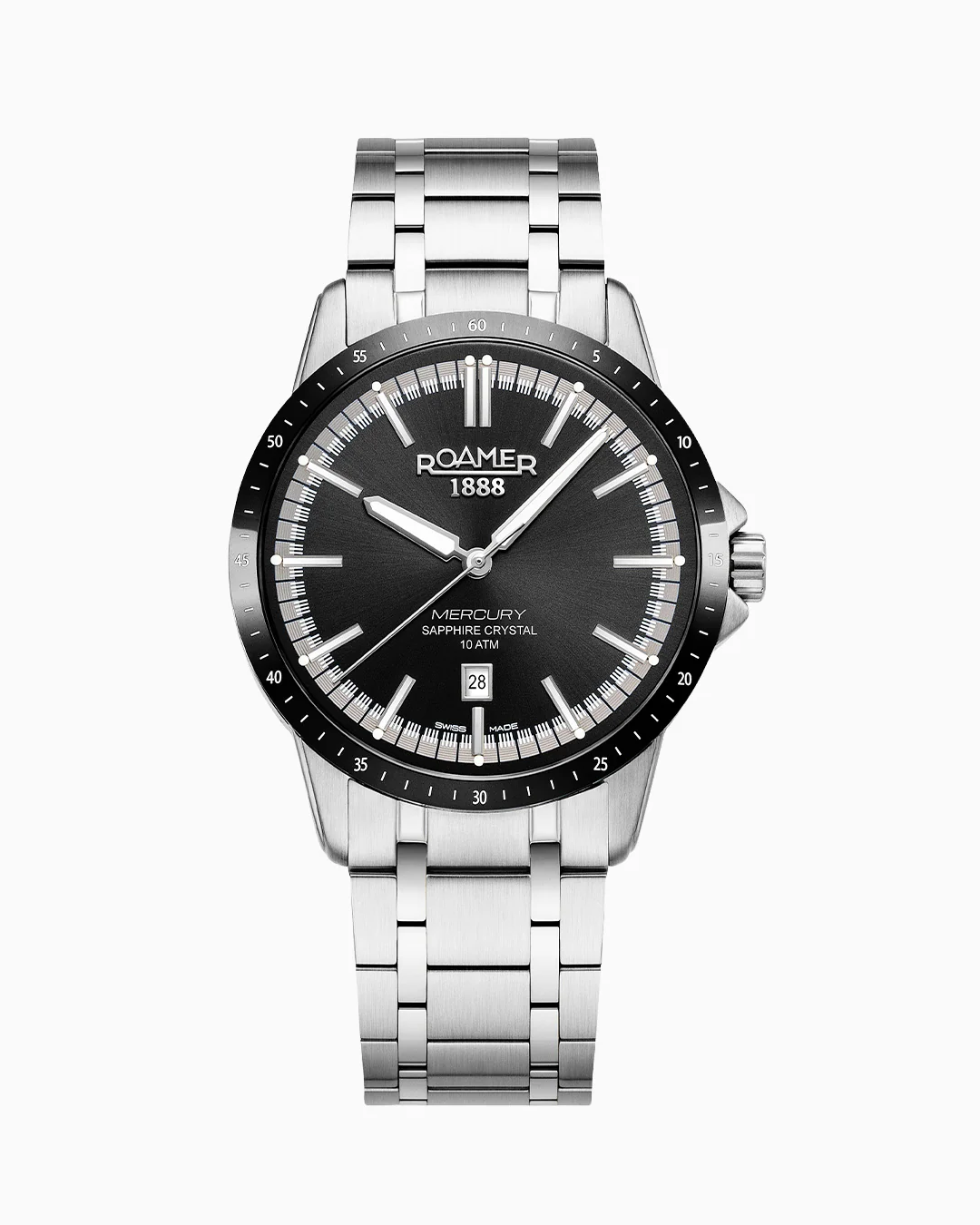 Black Dial Men's Swiss Watches